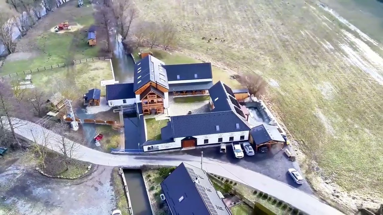 Rezkův mlýn aero záběry na přírodu