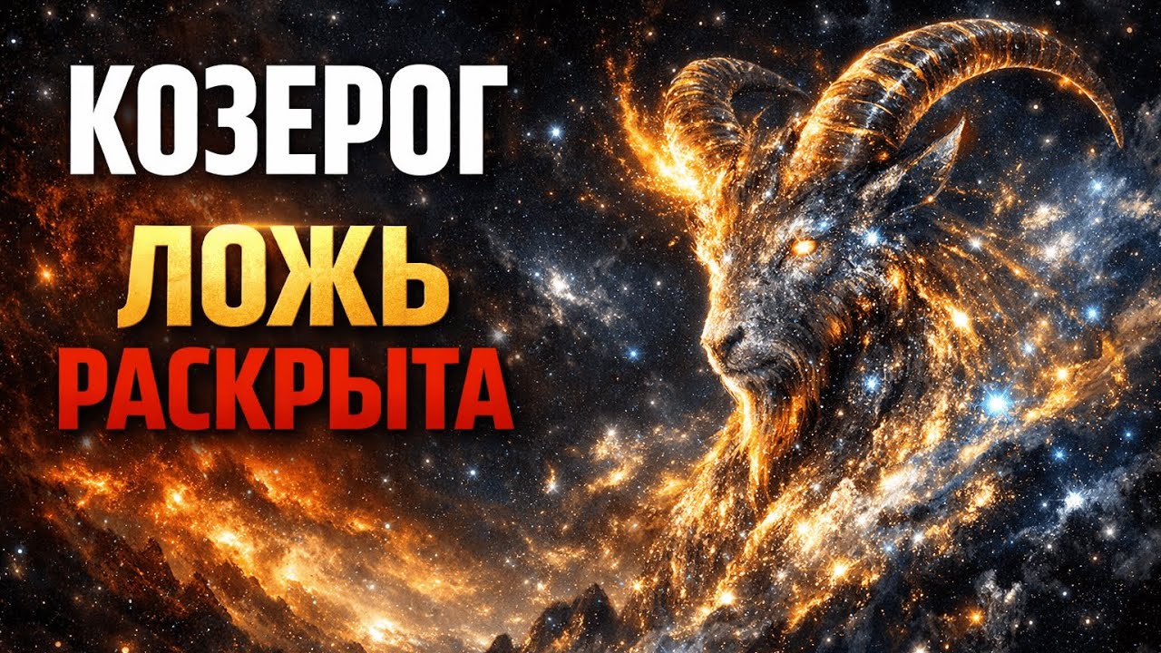 КОЗЕРОГ♑: ЛОЖЬ РАСКРЫТА. ПРИГОВОР УЖЕ ВСТУПИЛ В СИЛУ. ГОРОСКОП