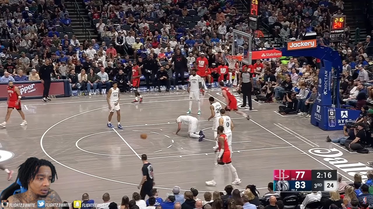 AD DEBUT! FlightReacts To ROCKETS at MAVERICKS | FULL GAME HIGHLIGHTS | February 8, 2025!