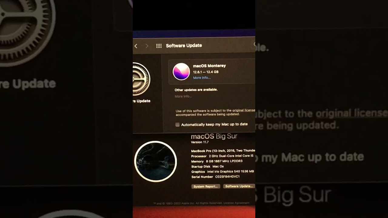 Mac Os Big Sur update 11.7.1
