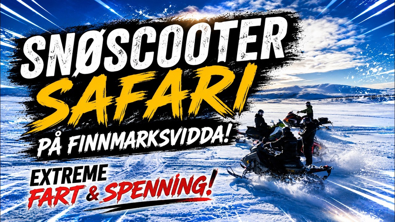 Snowmobile Safari Across Finnmarksvidda | A Magical Arctic Adventure