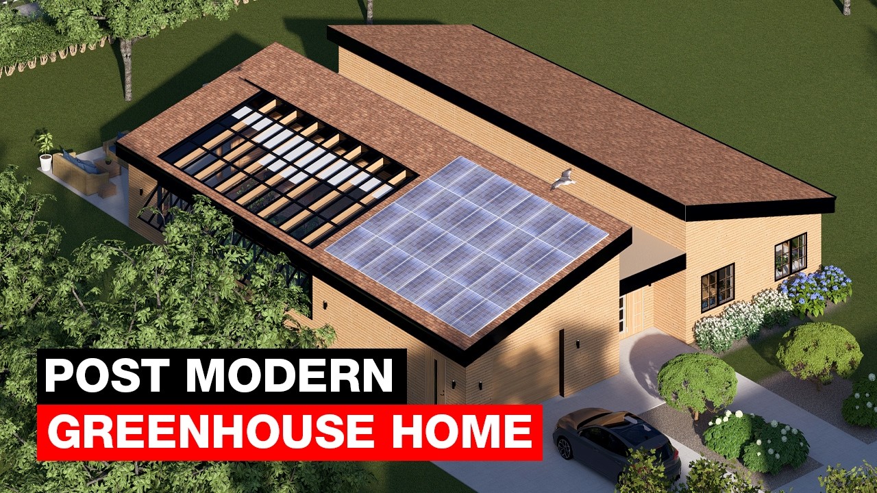 Я спроектировал теплицу в постмодернистском стиле.