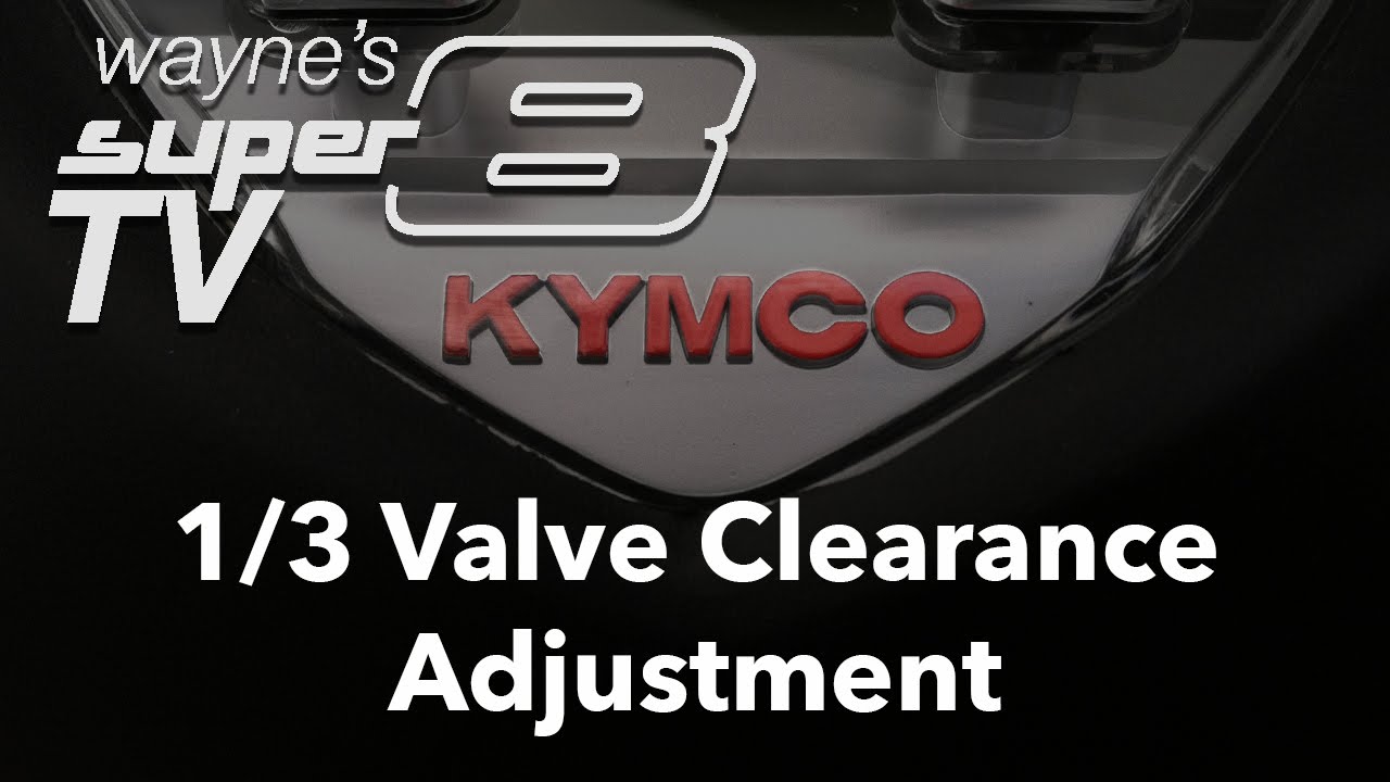 Super8 150 -  1 of 3 Valve Clearance Adjustment