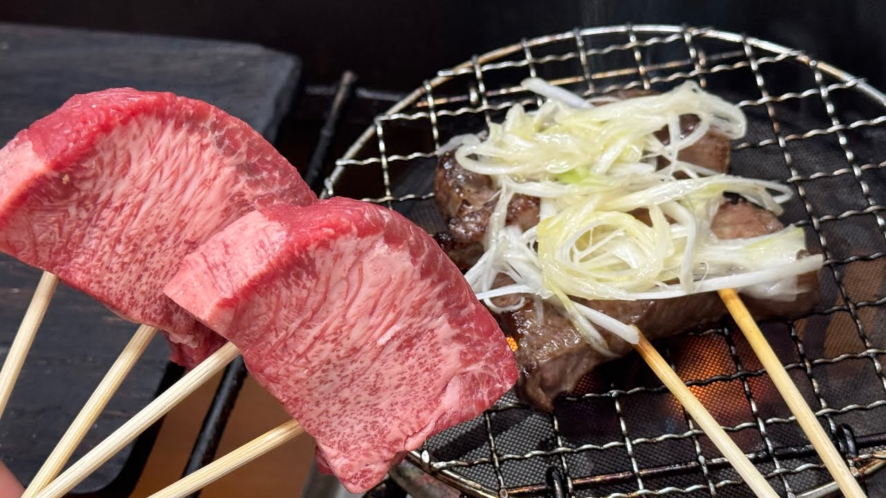 2026年いい肉の日（1月29日）ーー2日目　ネギ塩厚切り牛タン網焼きをウッドフォードリザーブハイボールでキメるだけの動画