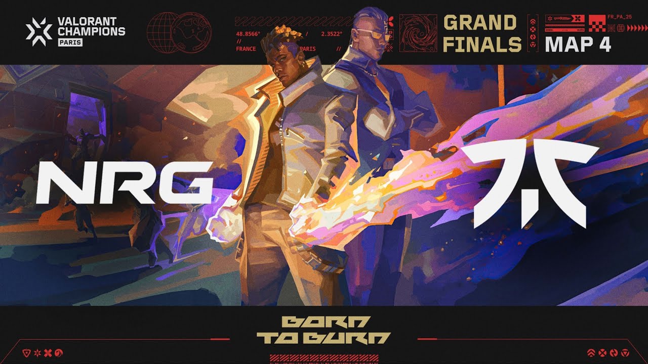 NRG vs. FNC — VALORANT Champions Paris — Grand Finals — Map 04