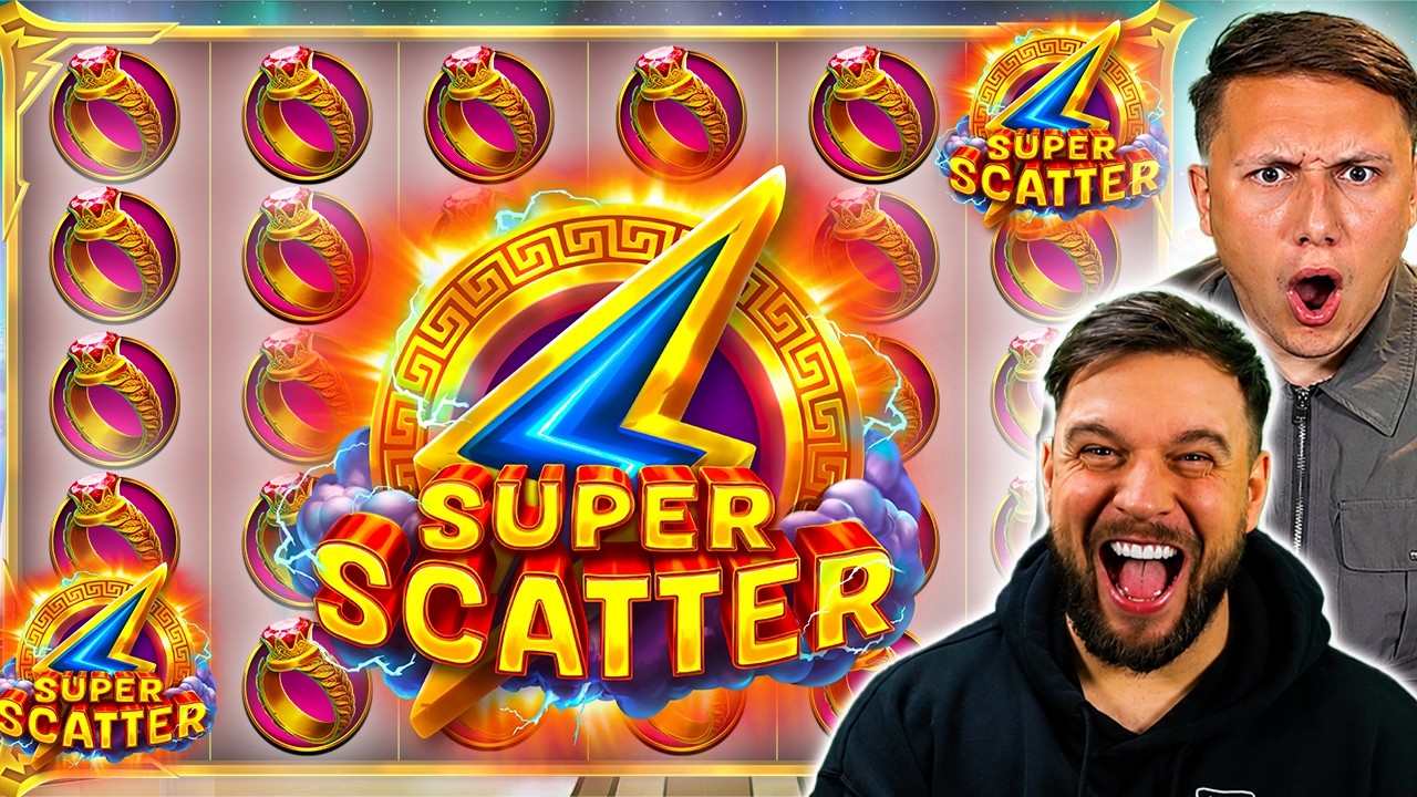 WE SPUN INTO HUGE BET BONUSES ON GATES OF OLYMPUS SUPER SCATTER!