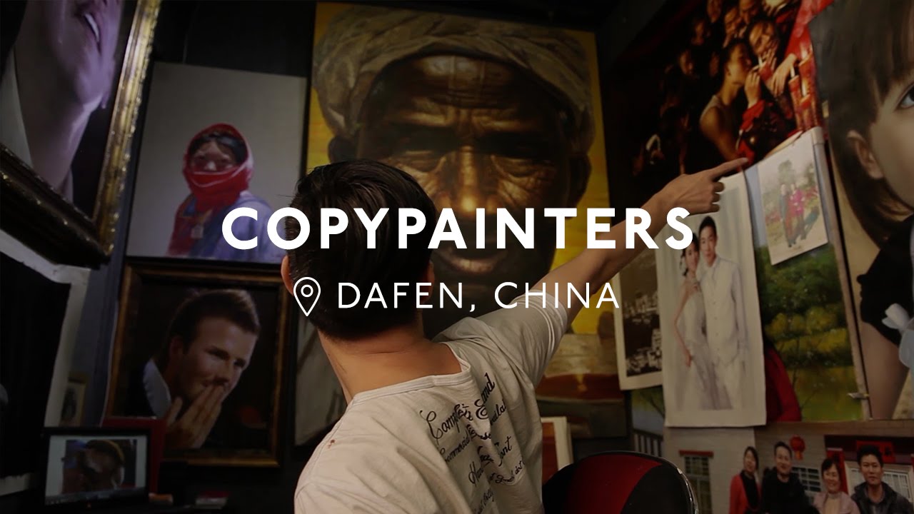 China's copypainting village remix history's best art