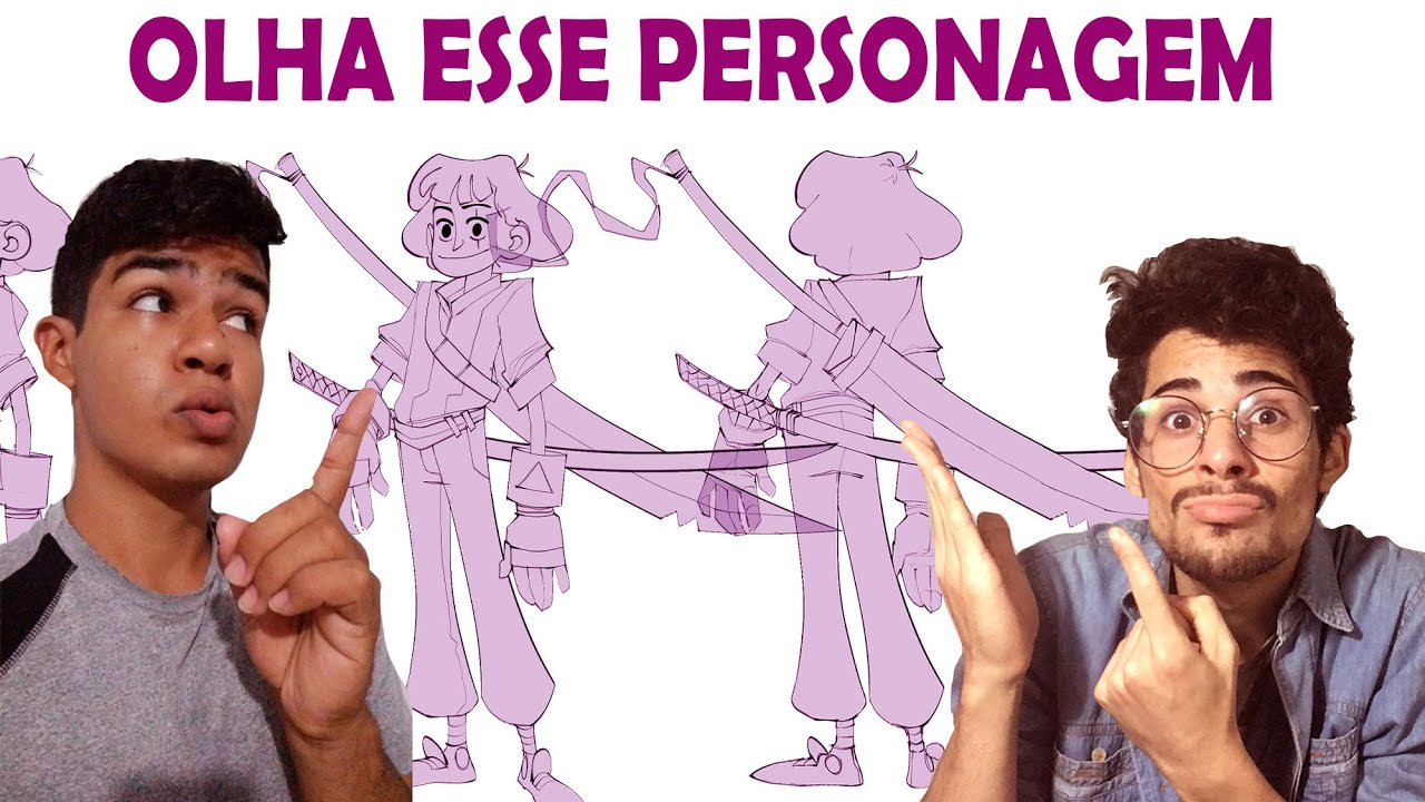 COMO CRIAMOS ESSE PERSONAGEM PARA ANIMAÇÃO CHARACTER DESIGN