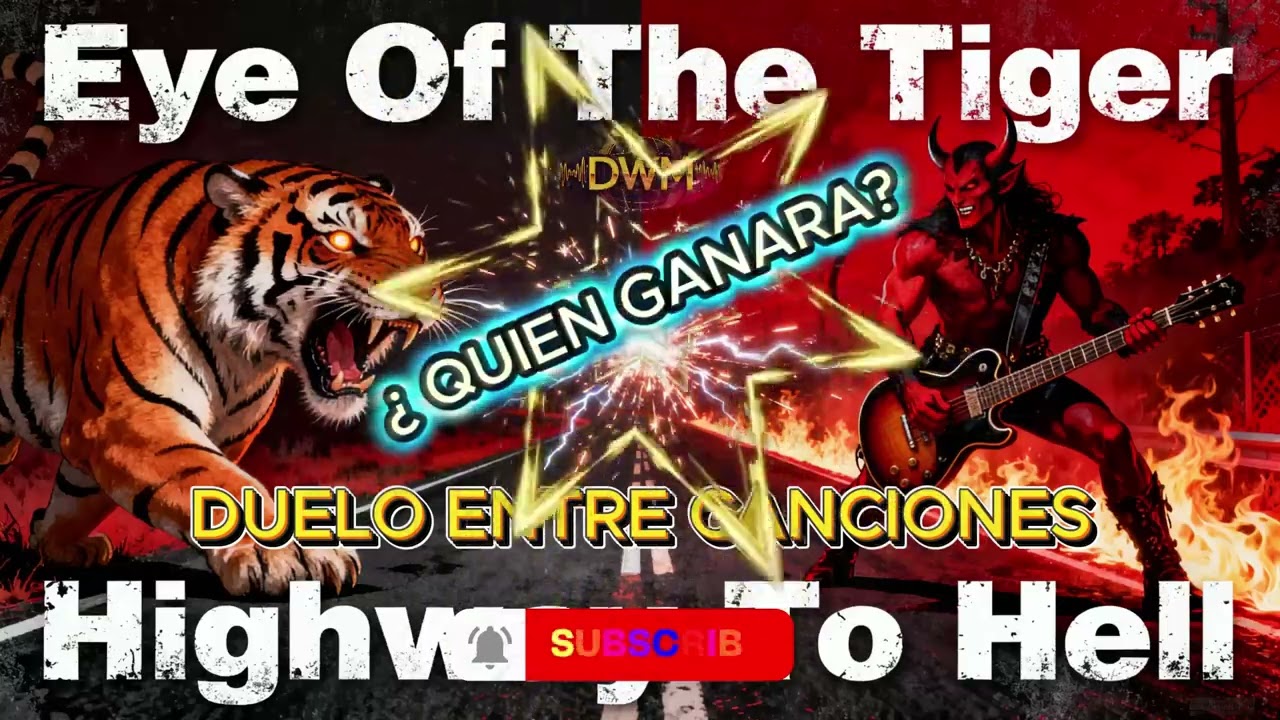 🔥 Duelo Épico | Eye Of The Tiger vs Highway To Hell | Powerful Rock Cover Mashup⚡