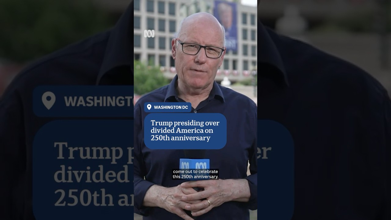 Trump presiding over divided America on 250th anniversary | ABC NEWS