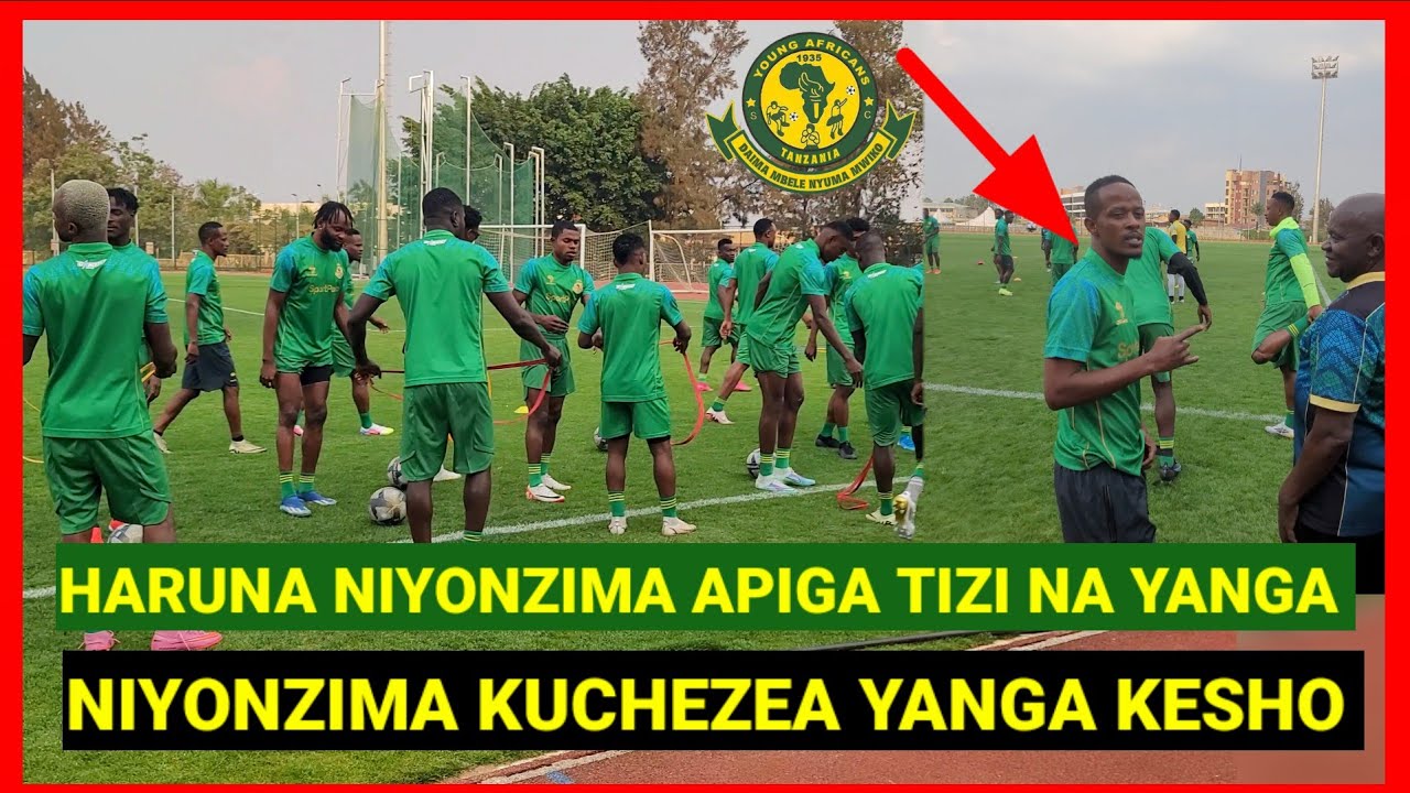 KUTOKA RWANDA TAZAMA HARUNA NIYONZIMA AREJEA YANGA, AVALISHWA JEZI AFANYA MAZOEZI NA WACHEZAJI YANGA