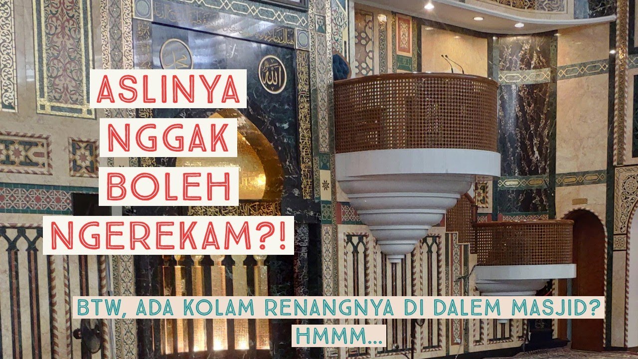 Masjid TERBESAR di Brunei Darussalam - Masjid Jame Asr Hassanil Bolkiah | Travel Vlog Eps. 004