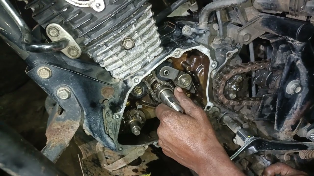 Passion X pro timing chain fitting kaise karen #bhanubikejunction #timingchain #passionXpro