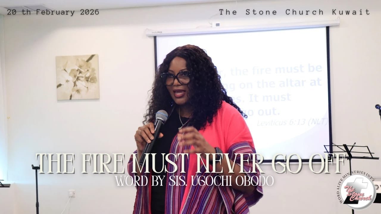 Celebration Service - Word By Sis. Ugochi Obodo - The Stone Church Kuwait