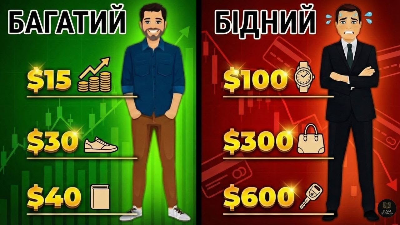 Перестань це робити, якщо хочеш розбагатіти (Психологія грошей)