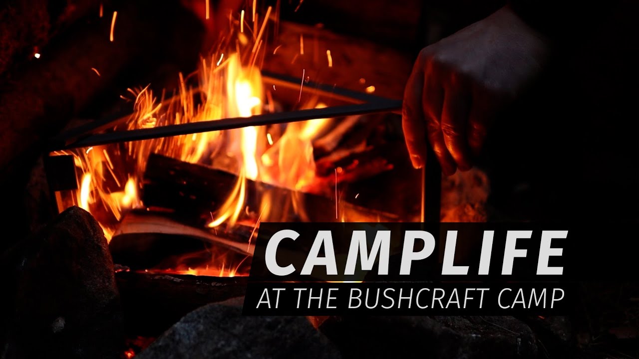 At the Bushcraft Camp of @Wandern und Outdoor - Bushcraft  / Cooking on the campfire / Camplife Germany