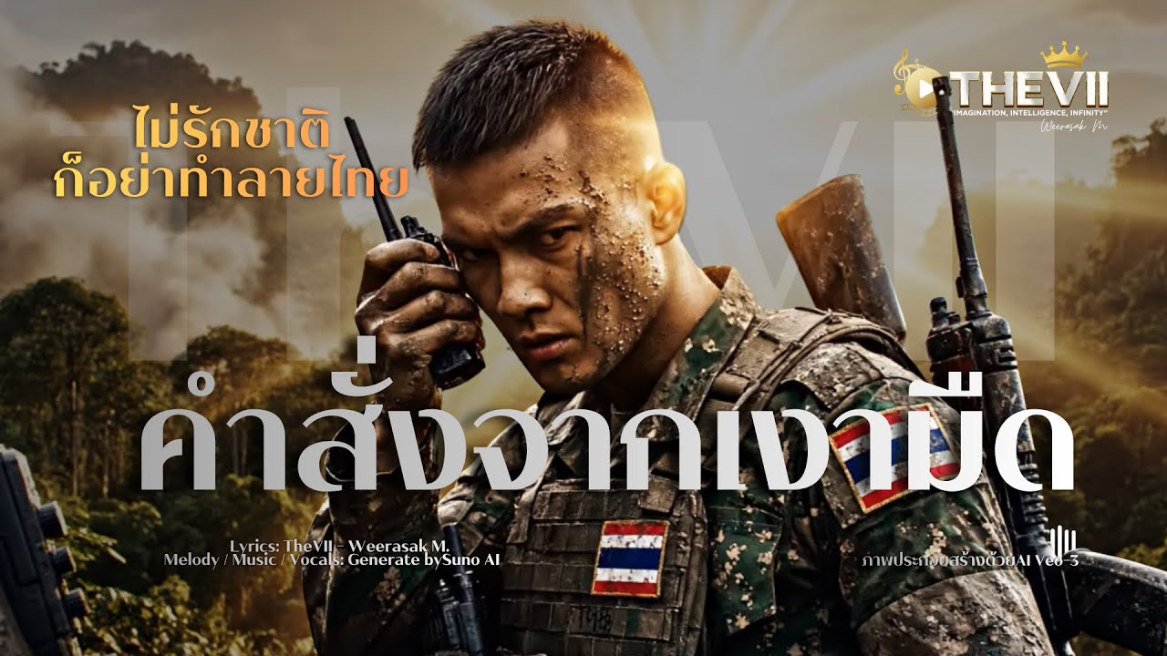TheVII - คำสั่งจากเงามืด | Command from the Shadows | ไทยนี้รักสงบแต่ถึงรบไม่ขลาด  | Official MV