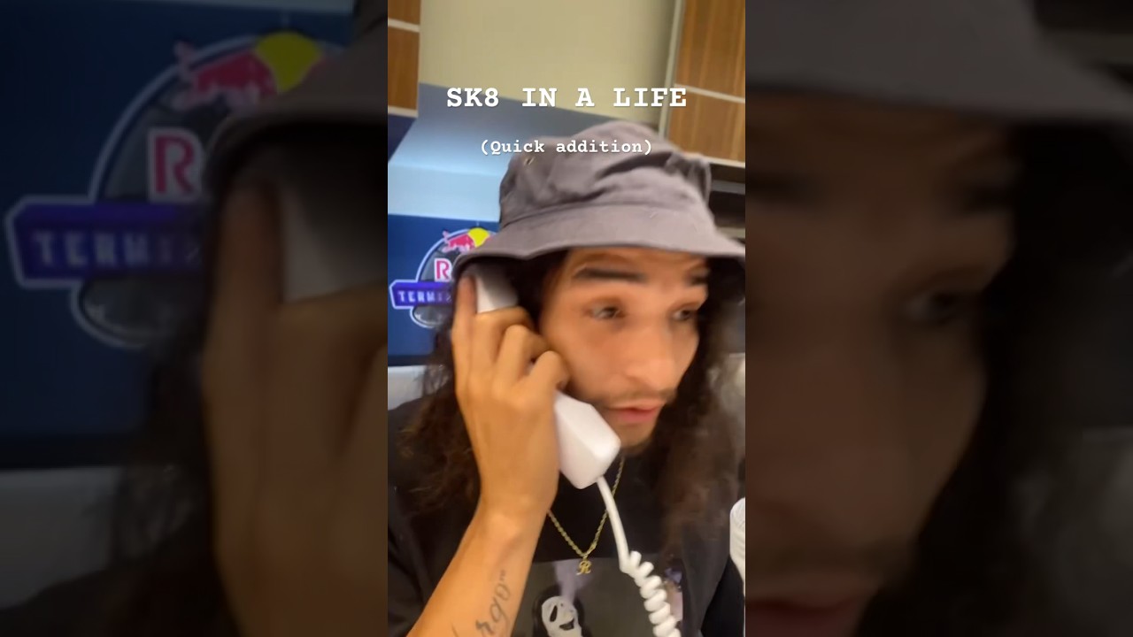 SK8 IN A LIFE in 60 secs #skateboarding #redbull #airport #skating #skater #RUKUS103 #SK8INALIFE