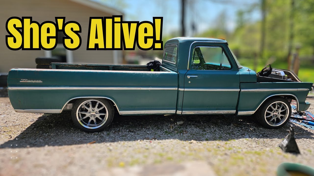 RUNS SO GOOD! | 1967 F100 EFI Fuel System and Holley Terminator X