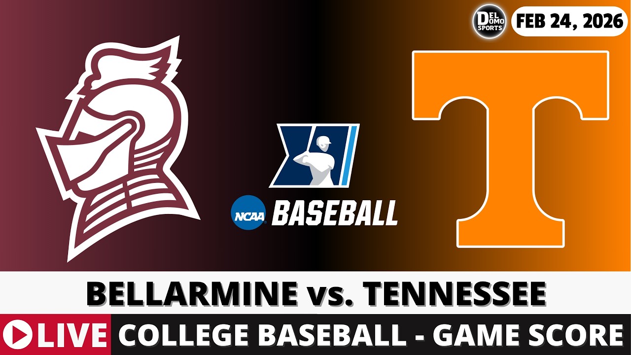 BELLARMINE VS TENNESSEE ⚾ College Baseball Game Score Radio Play-by-Play