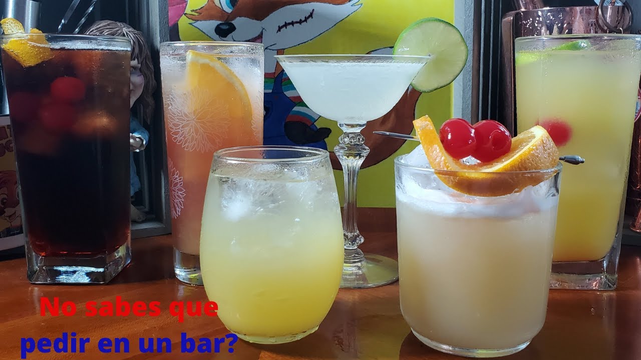 No sabes que pedir en un bar?🤭🤭