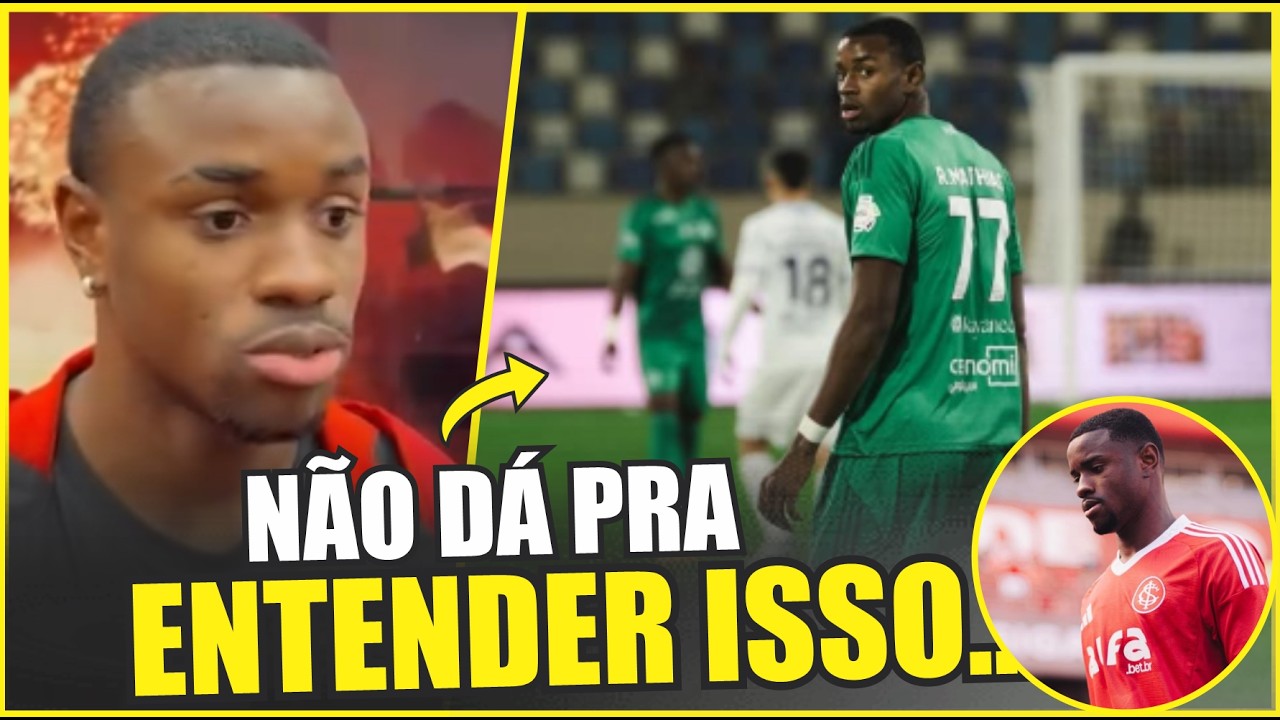 OLHA QUE BIZARRA A SITUAÇÃO DO RICARDO MATHÍAS QUE SAIU DO INTERNACIONAL COMO GRANDE PROMESSA