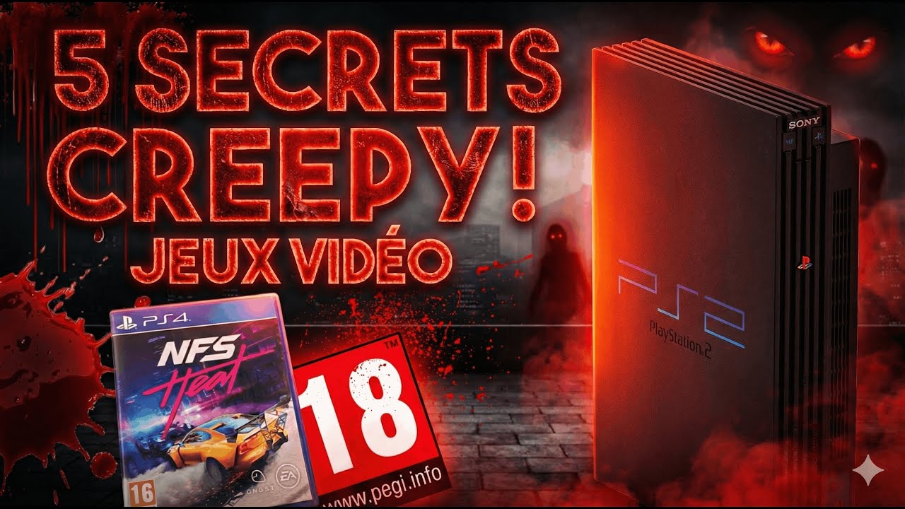 5 SECRETS CREEPY que tu n'as JAMAIS vus dans les jeux vidéo !