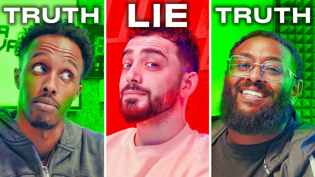 THE FUNNIEST 2 TRUTHS 1 LIE GAME! (ft. Liban & Fu Izzy)