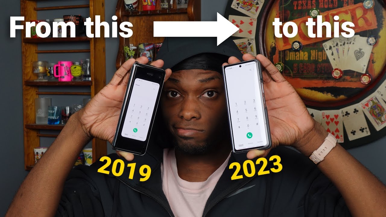 Samsung Galaxy Z Fold5 vs. Original Fold 1 | 4 Generations Later... Completely Different