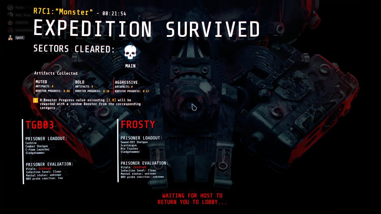 GTFO Speedrun - R7C1 Duo in 21:54 (Previous World Record)