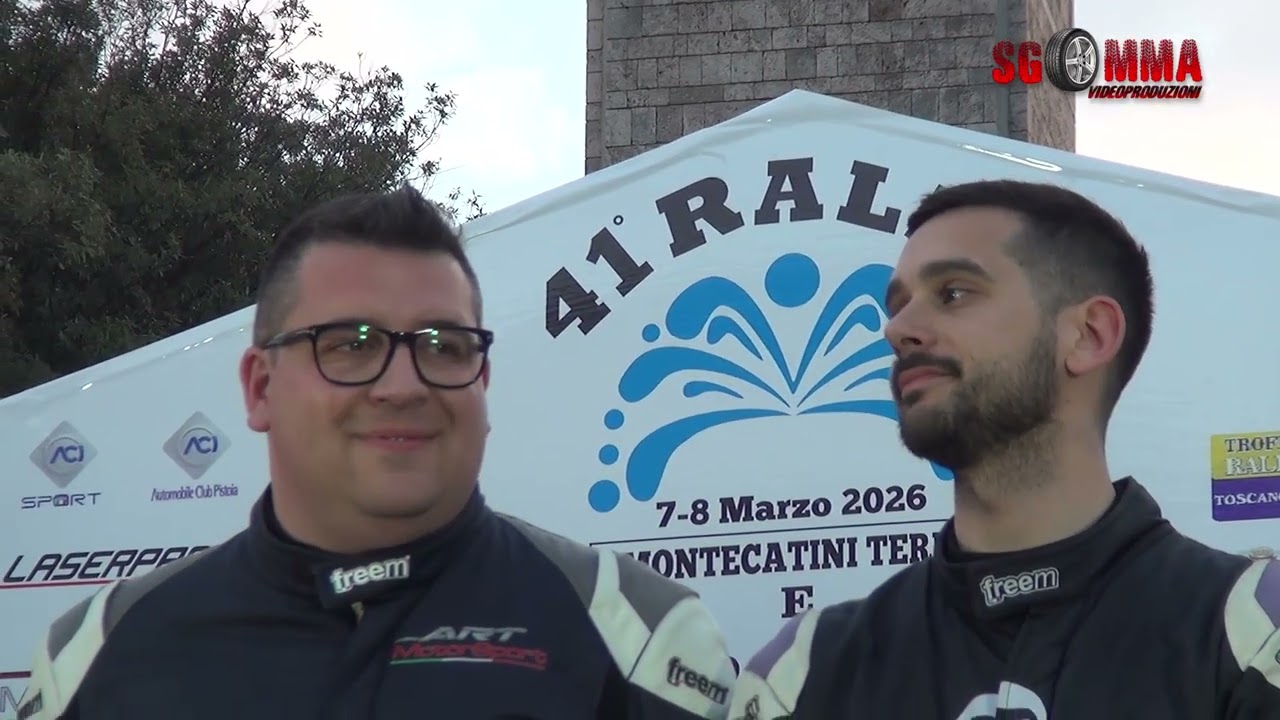 41° Rally Montecatini Terme e Valdinievole 2026 Speciale Artino - Lettieri  Skoda Fabia RS
