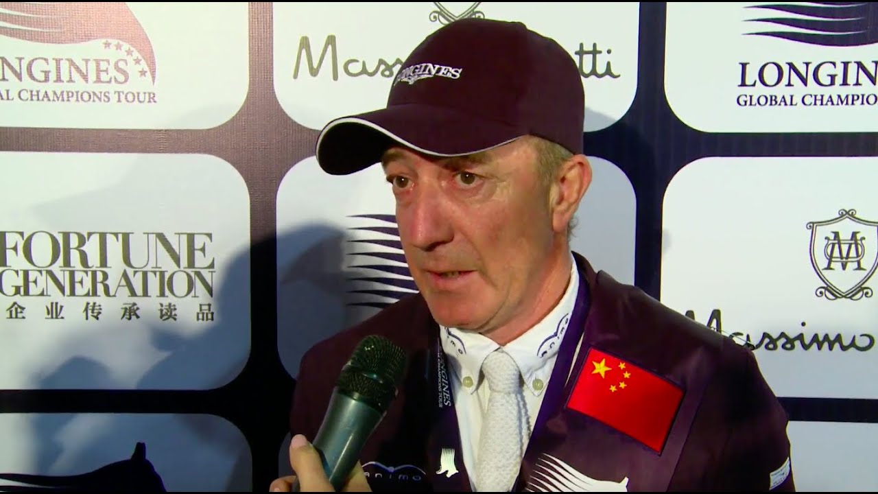 Longines Global Champions Tour Grand Prix of Shanghai third place: Michael Whitaker