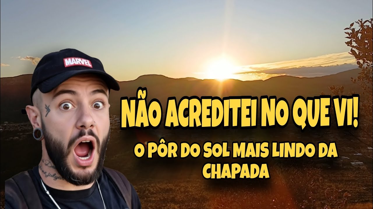 A VISTA MAIS SURREAL QUE EU JÁ VI NA VIDA! ⛰️☀️ (Chapada)