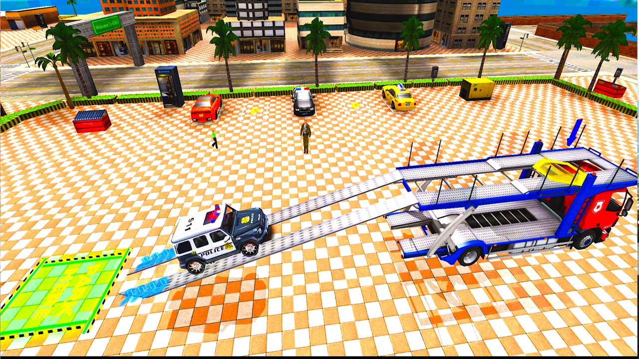 PERFECT PARKING Skills! 🚓 Police Vehicle Transport (Gameplay) | Xtreme Hyper