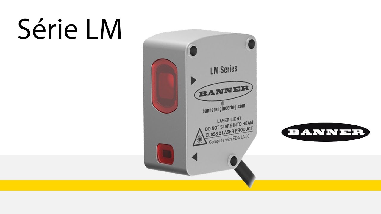 Série LM de sensores de medição a laser compactos de precisão