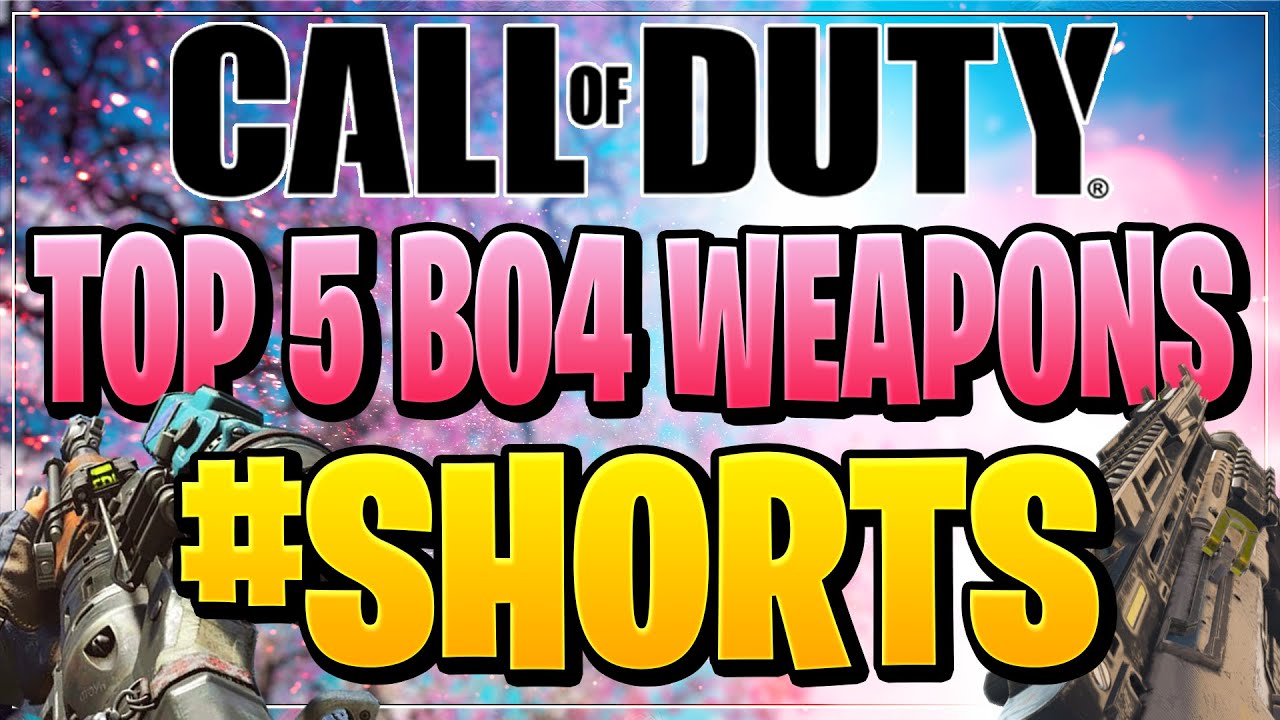 ТОП-5 ОРУЖИЯ В BO4! | Шорты Call of Duty