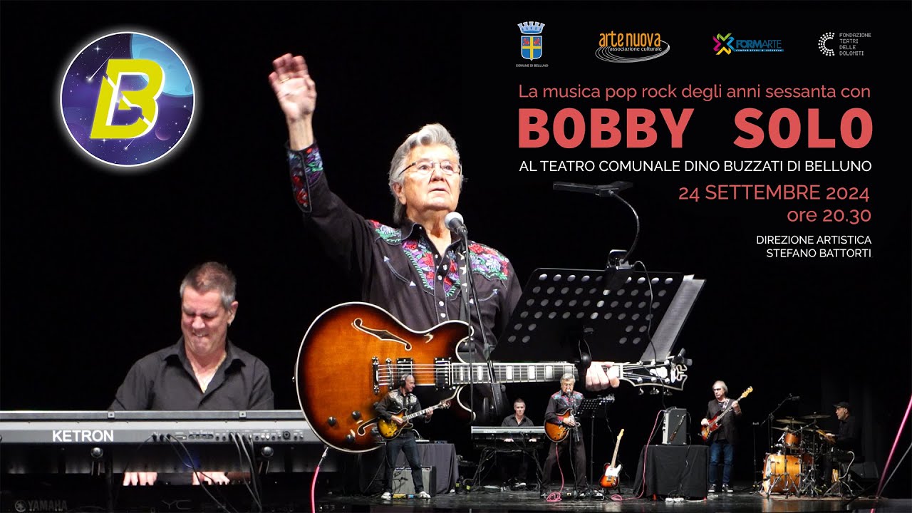 Bobby Solo Live a Belluno | Emozioni al Teatro Comunale
