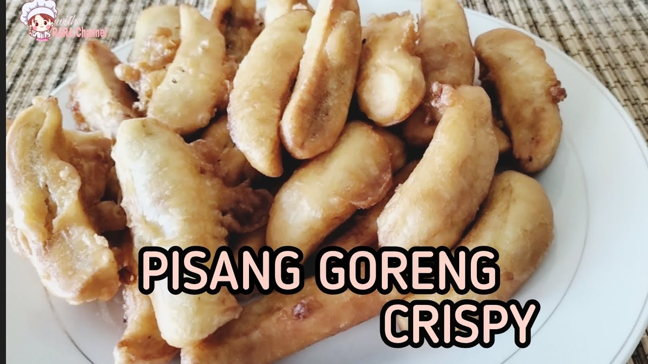 Resep Pisang Goreng Crispy simple tanpa telur , tetap garing walaupun sudah dingin