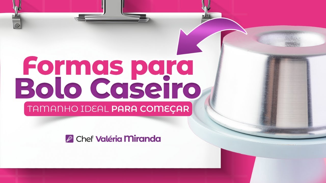 Melhores Formas para Bolos Caseiros