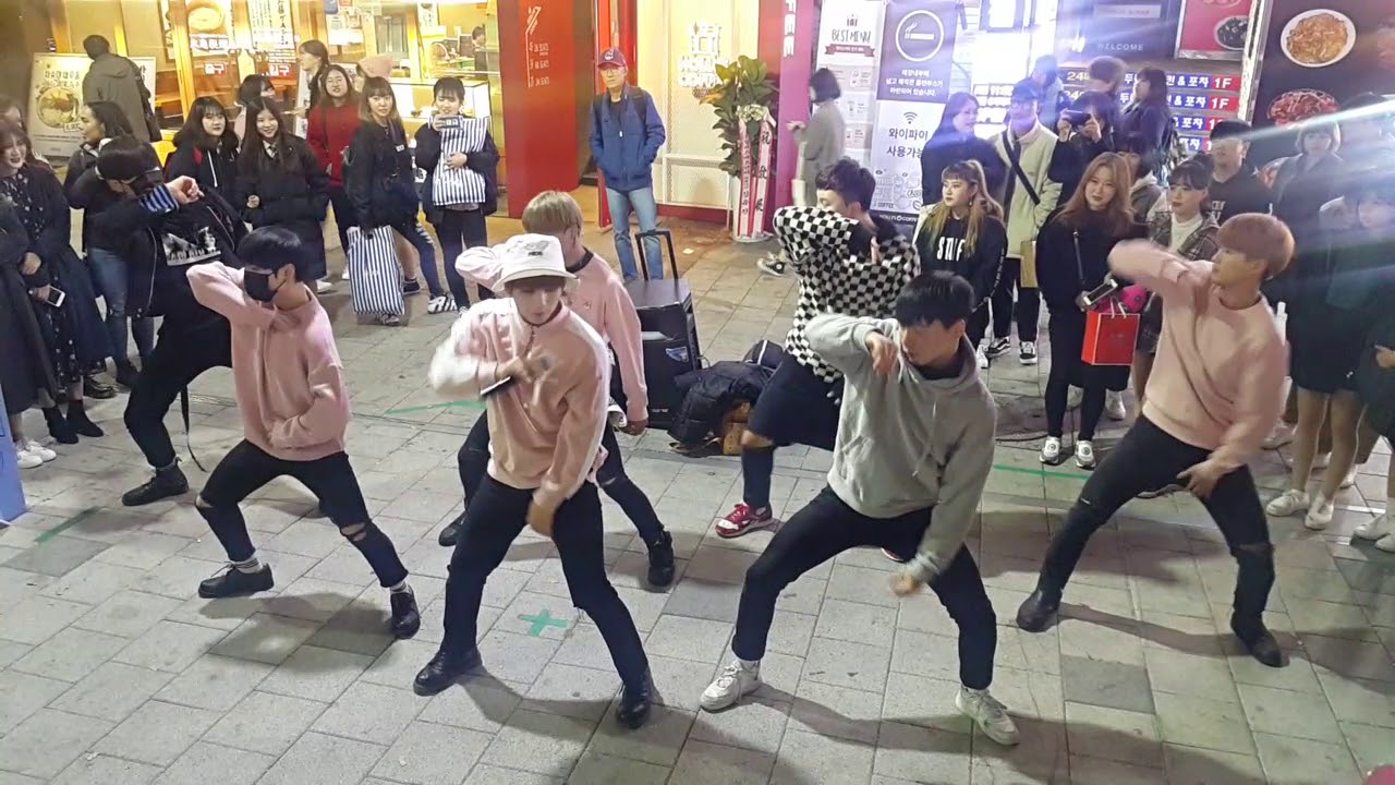 [PMP☆진수성찬]WANNAONE☆ENERGETIC(에너제틱)☆COVER 홍대버스킹 20171109목 [HONGDAE KPOP STREET DANCE BUSKING]