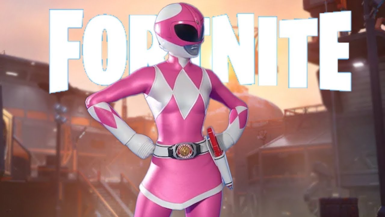 Fortnite New PS5 4k HD Pink Ranger Victory Royale Gameplay. 