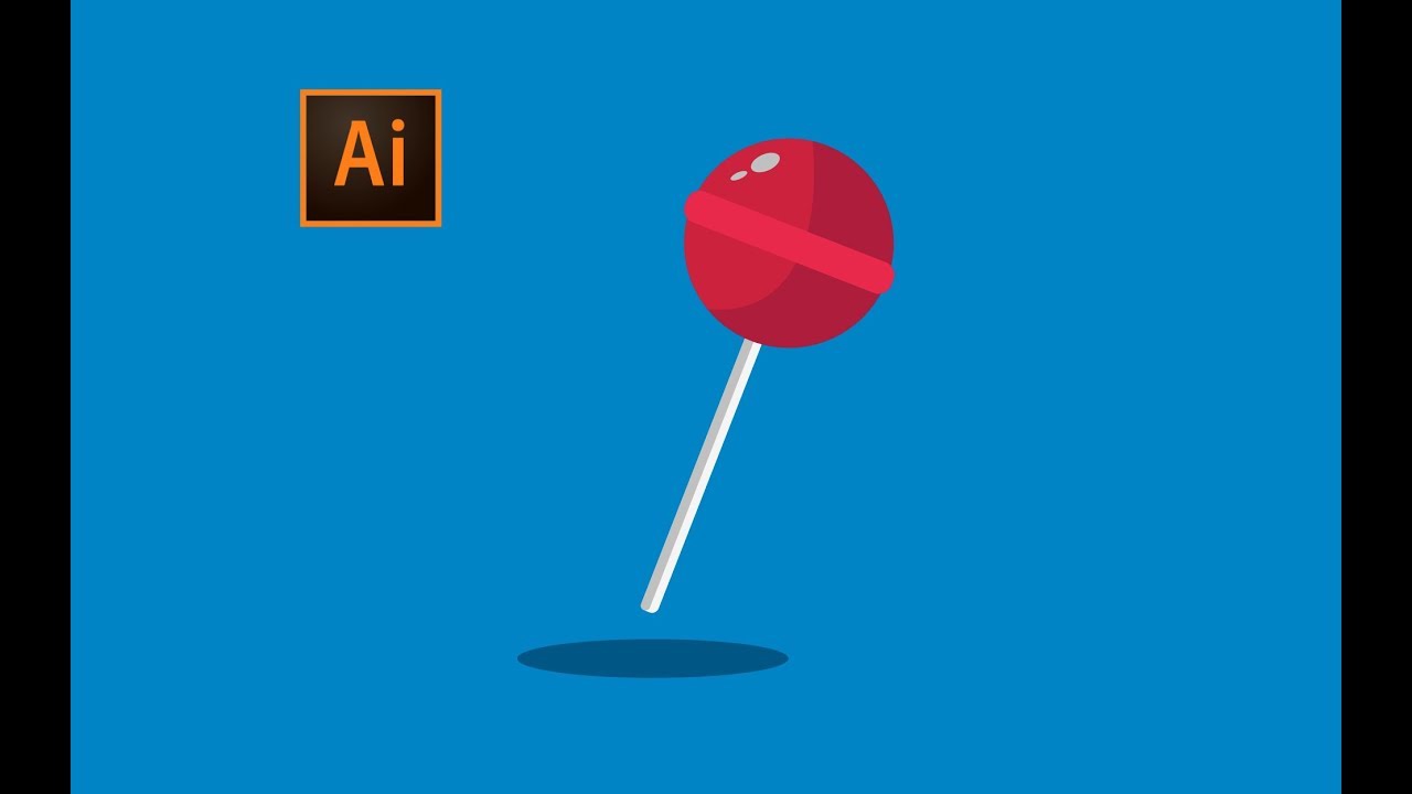 How to Design a Vector Lollipop in Adobe illustrator