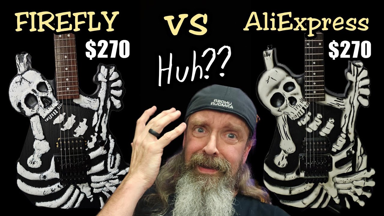 Is This SKELETON Guitar from AliExpress BETTER than Firefly?
