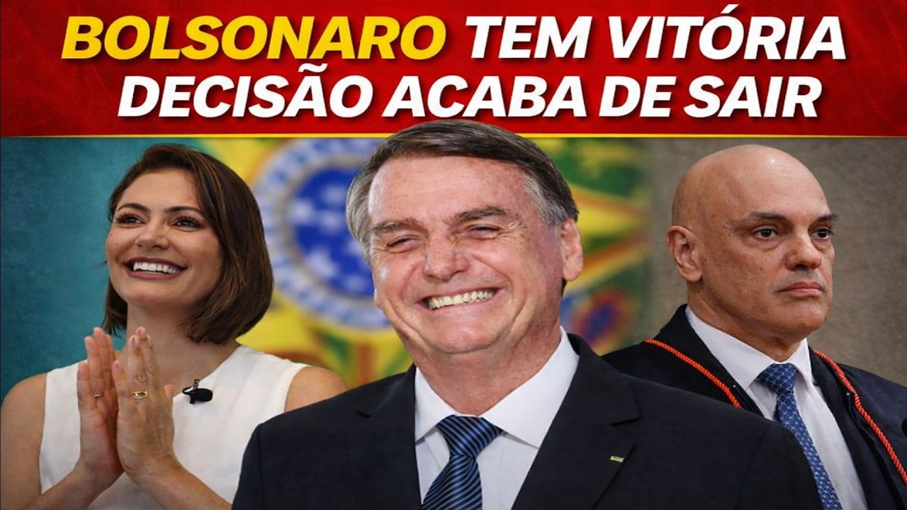 BOLSONARO ACABA DE TER VITÓRIA NA JUSTIÇA