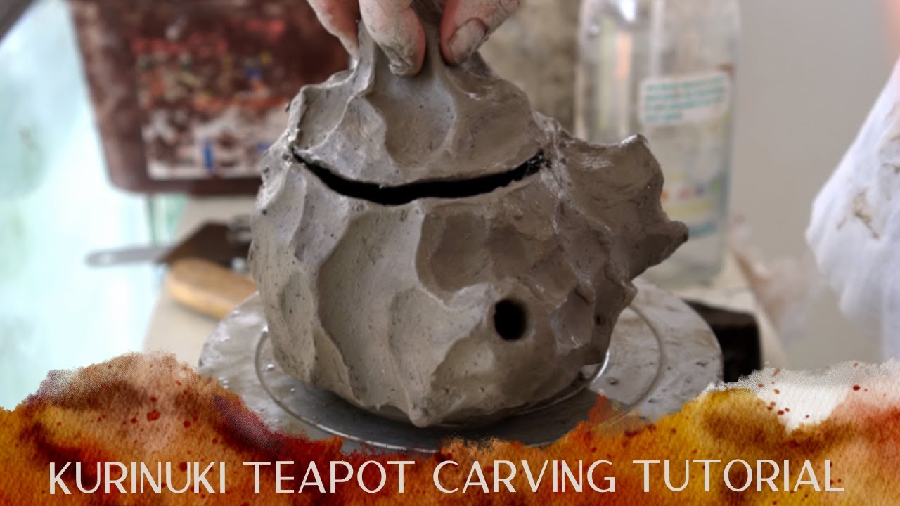 Kurinuki Teapot: Carving Tutorial