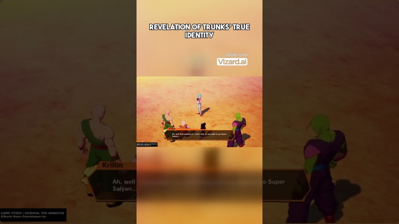 Trunks' Origin Revealed - The Fated Day #4k #dragonballz #4khdr #dragonball #4khdr60fps #dbz