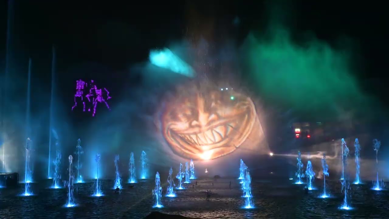 UNIVERSAL STUDIOS orlando haunt-o-phonic water show 