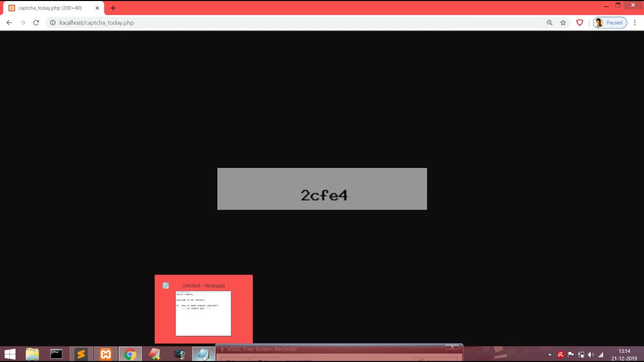 Simple and Easy way to make  Captcha in PHP