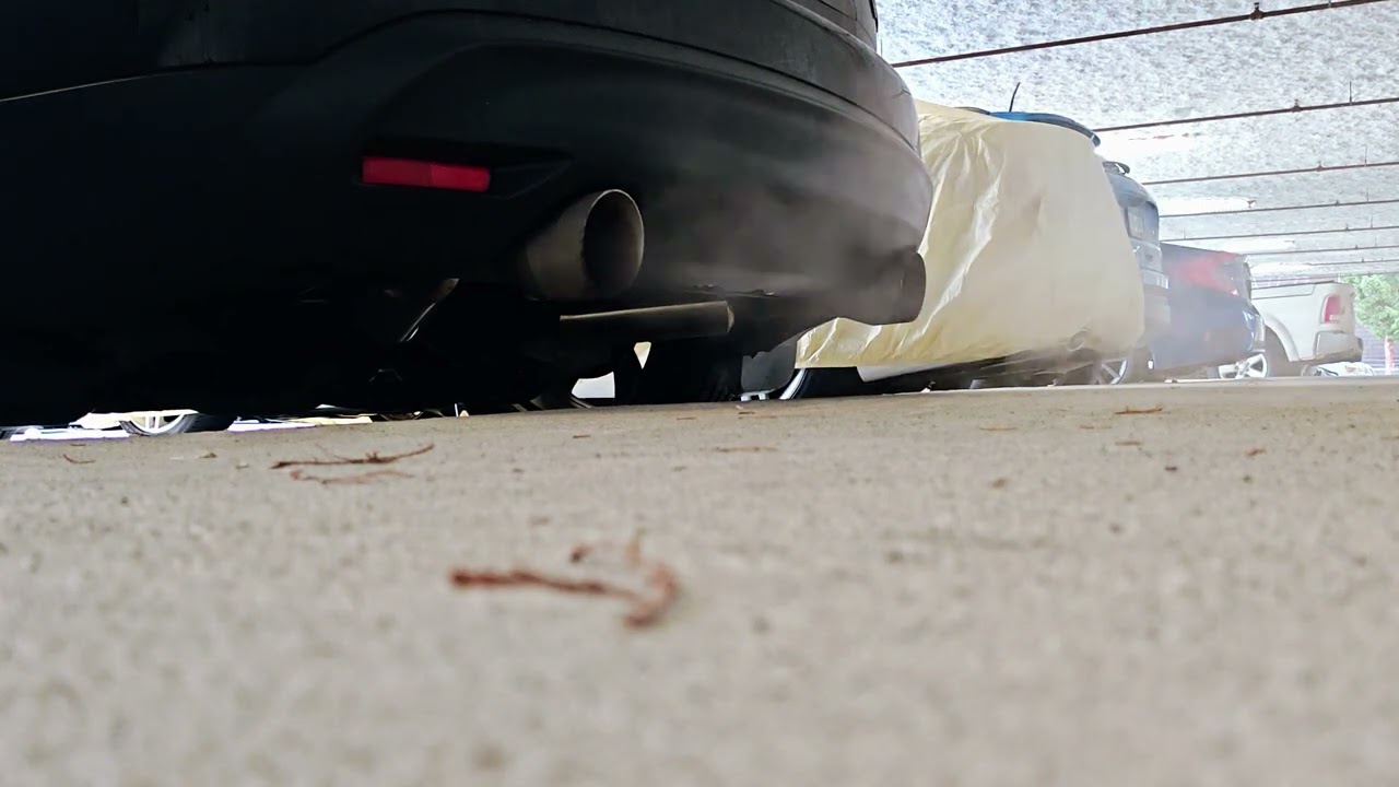 Fast Intentions RHFC and Rev9 Axleback Qx70 Coldstart!