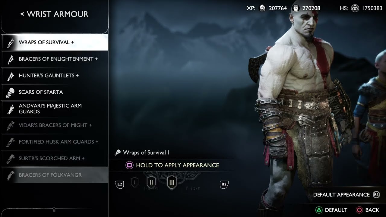 God of War Ragnar&ouml;k omg ng+ classic kratos look